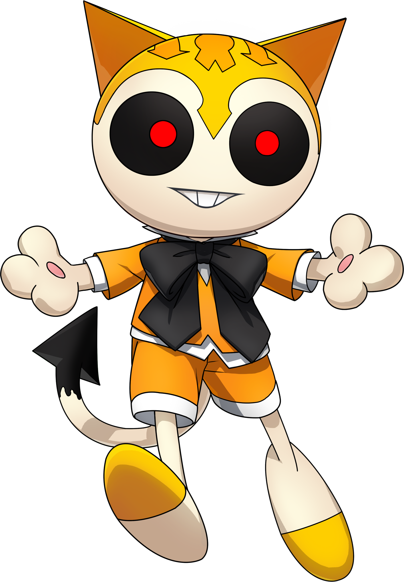 Brain Cat - Brain Cat Blazblue (1415x2040)