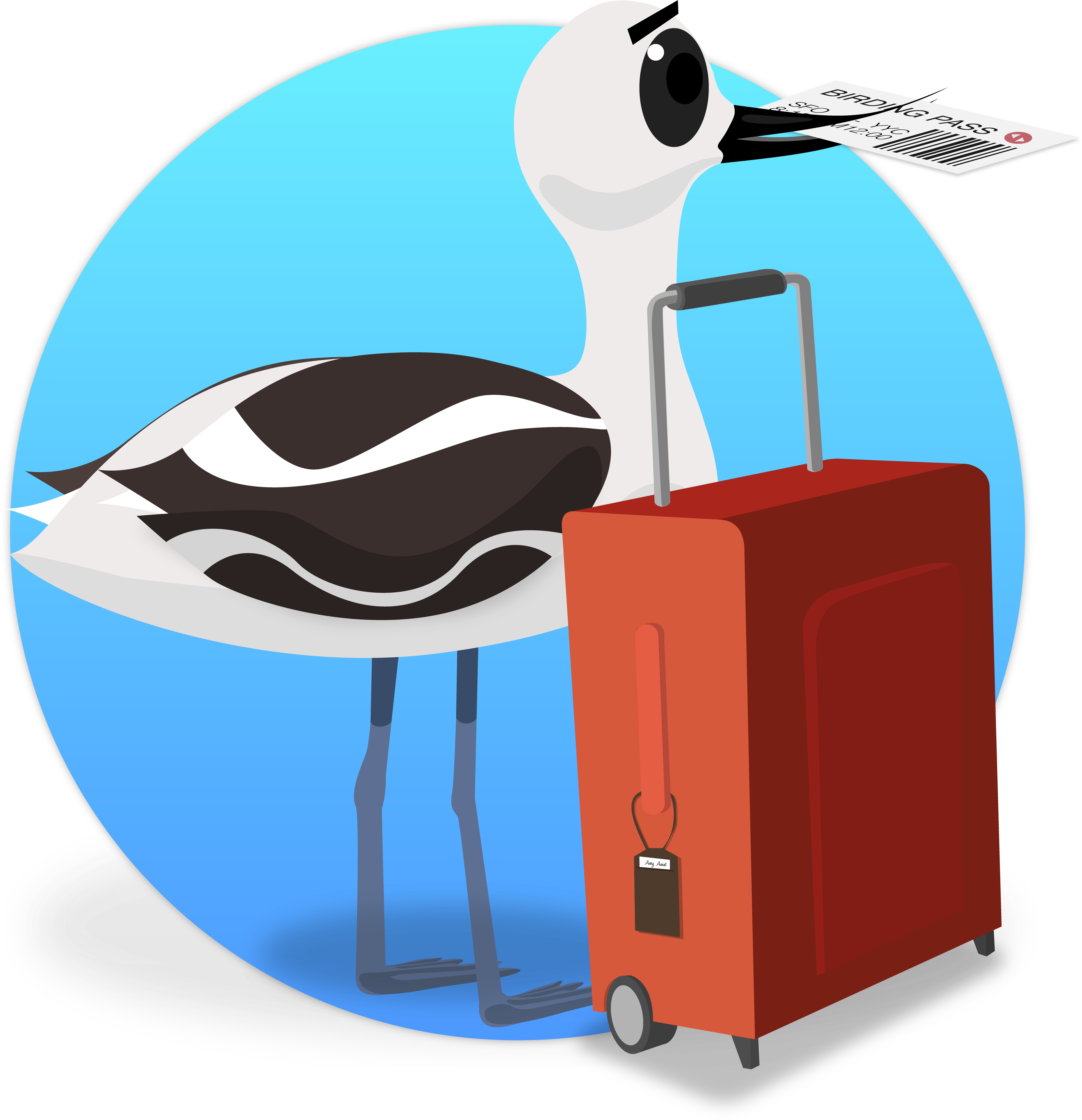 Migration Is The Process Of Traveling From One Place - Illustration (6250x6250)