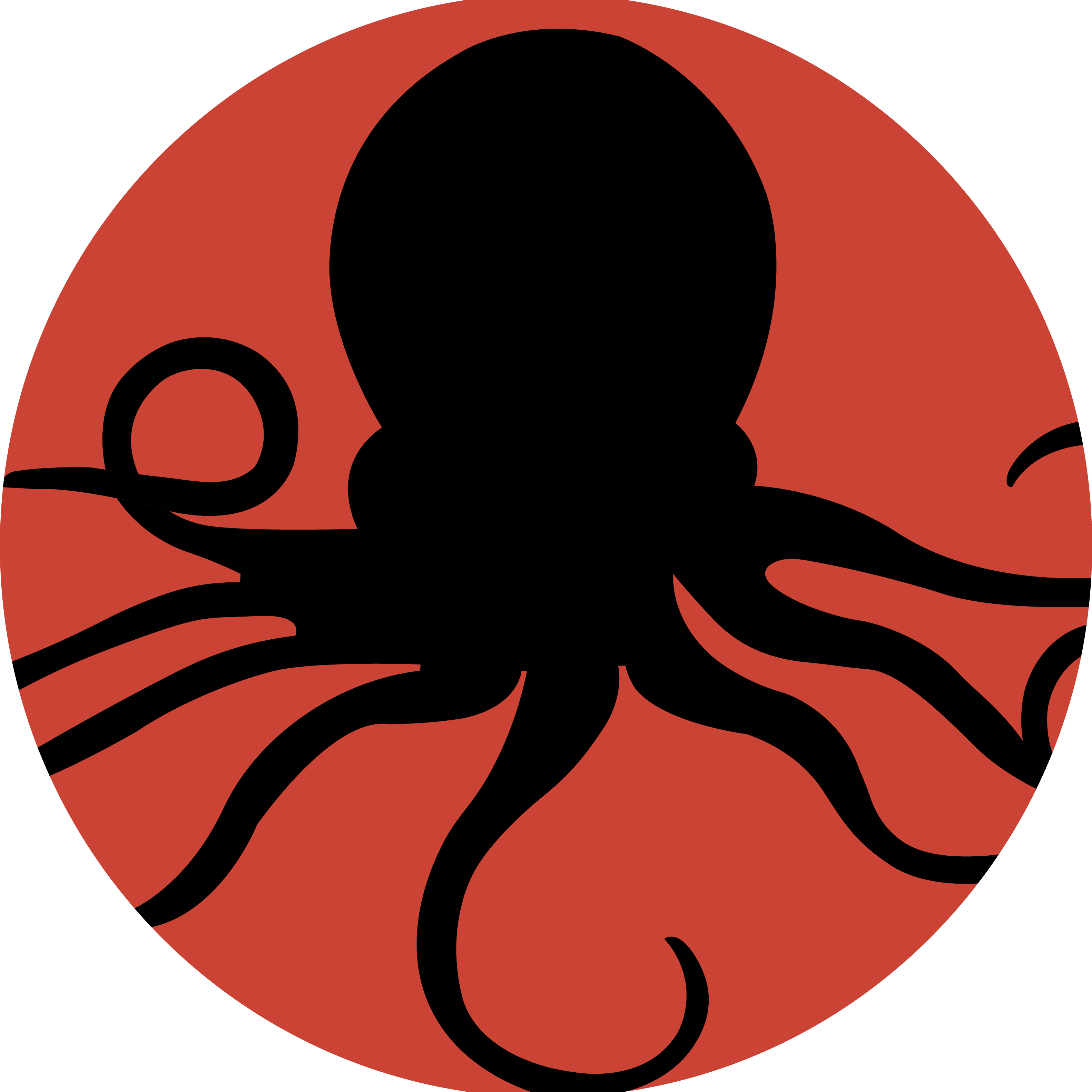 Octopus Cephalopod Animal Invertebrate Clip Art - Gloucester Road Tube Station (3165x3165)