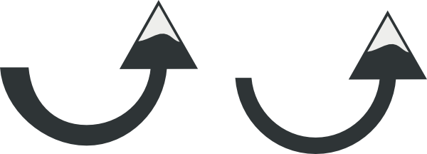 Turning Arrow Png (600x216)