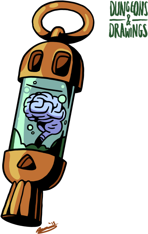 Brain In A Jar - Brain (574x800)