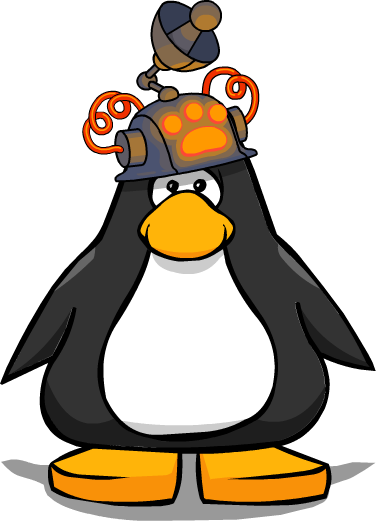 Penguin Brain Box Pc - Penguin With A Horn (376x521)