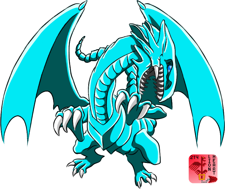 More Like Blue Eyes White Dragon Attack Line Art By - Water Dragon Tracepernt (800x645)