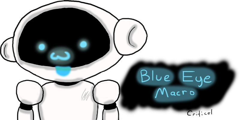 Critical's Premier Blue Eye Macro Guides - Graphic Design (801x400)