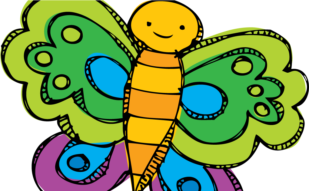 Butterfly Spring Clip Art (1062x630)
