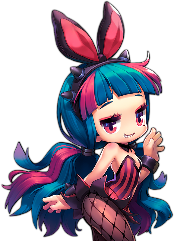 Maplestory 2 Bunny Girl Left By 77silentcrow - Bunny Girl Maplestory 2 (600x800)