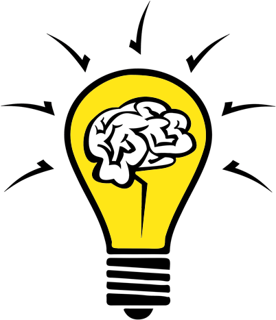 Boost Your Brain - Brain Logo Png (411x489)
