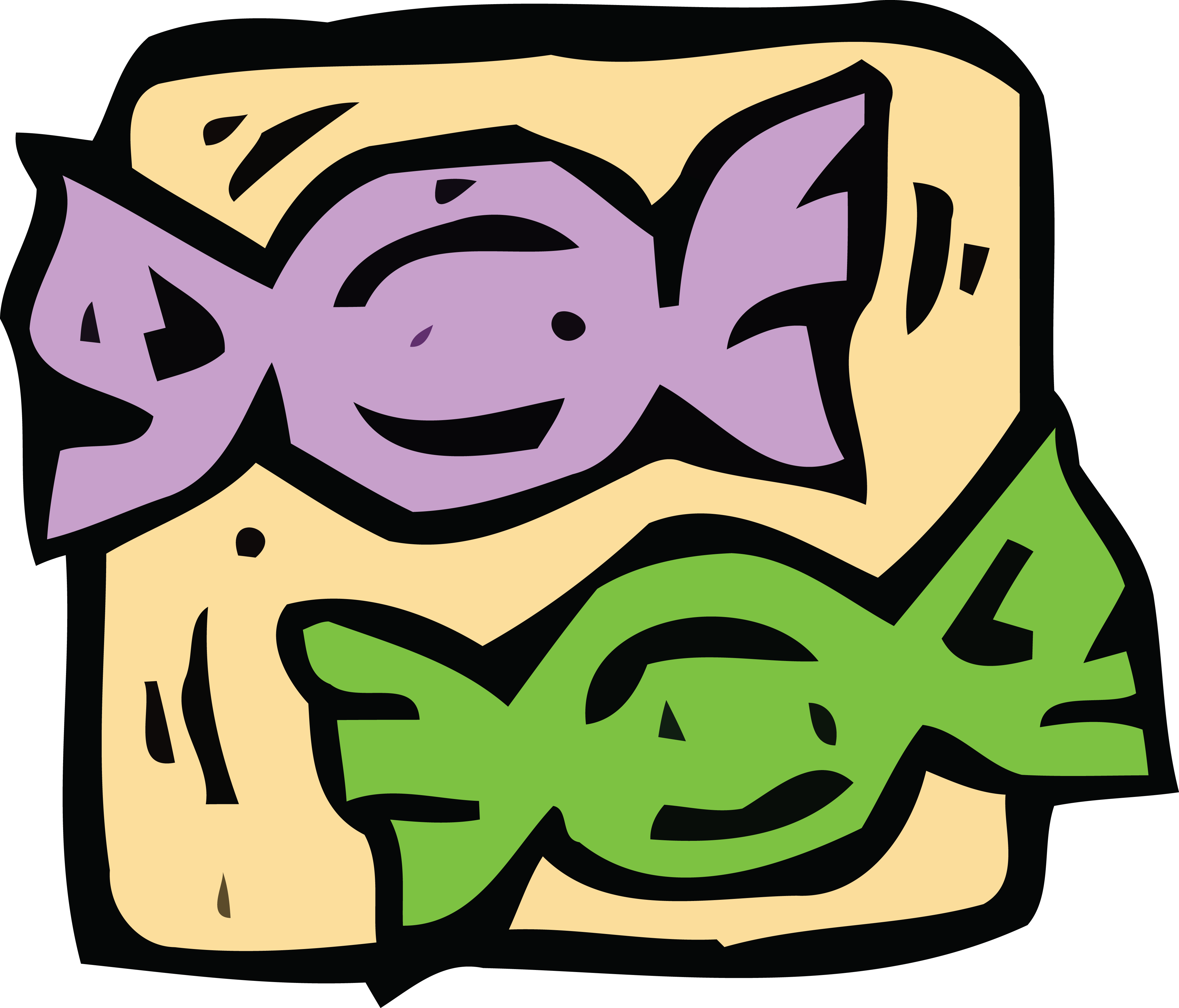 Free Clipart Of Candies - Food (4000x3419)