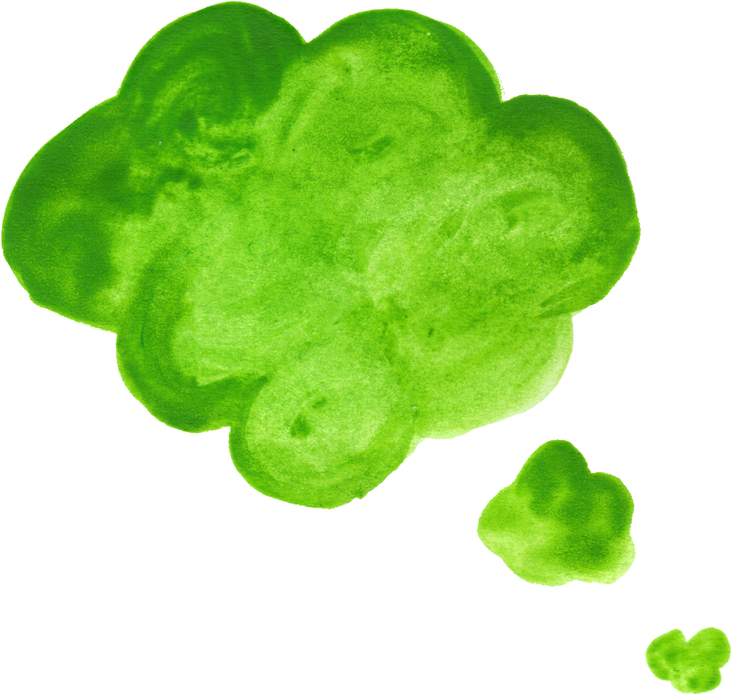 Shoot The Fruit Math Game - Water Colour Speech Bubble Png (1300x1234)