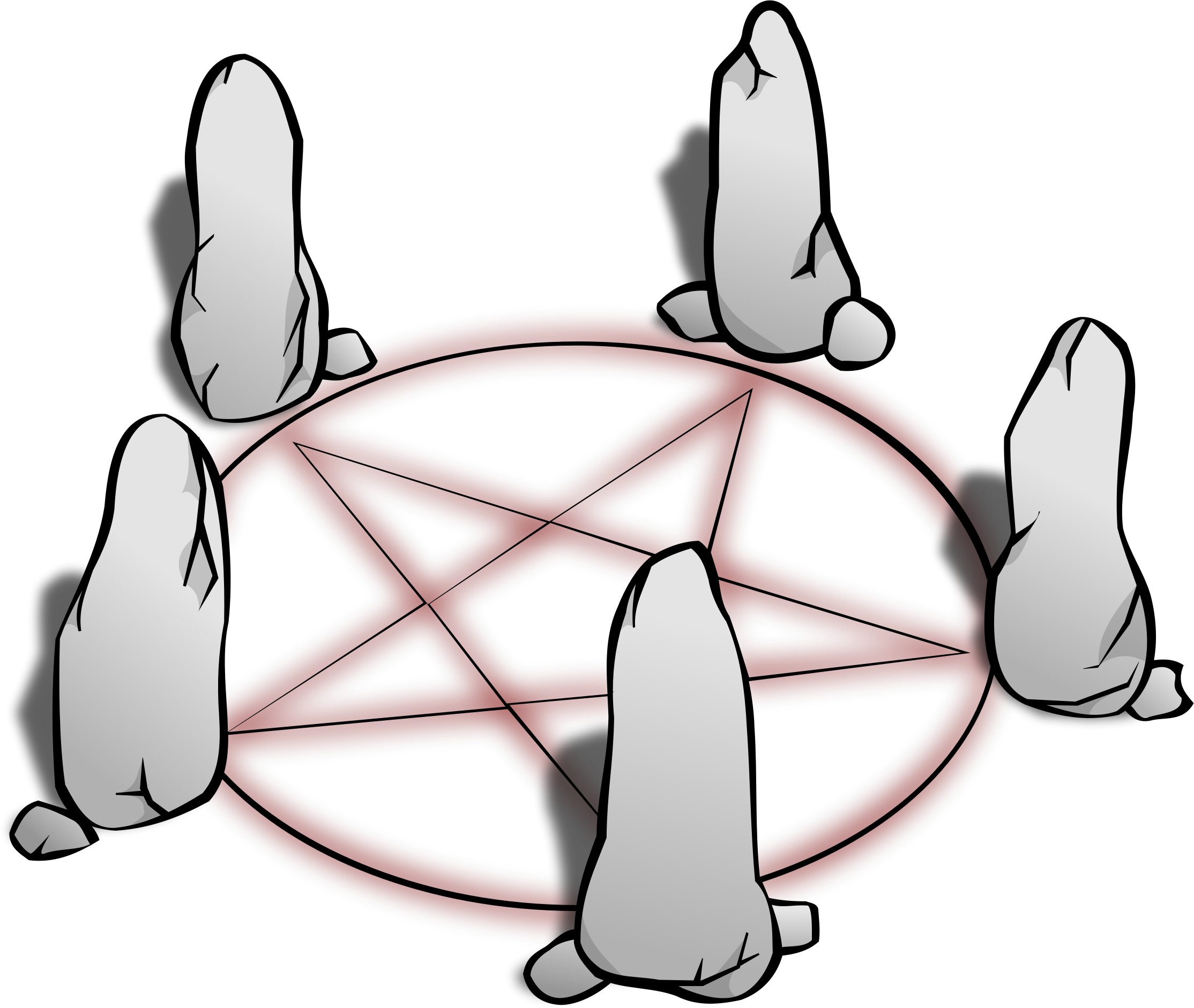 Rpg Map Symbols - Star In A Circle (2228x1881)