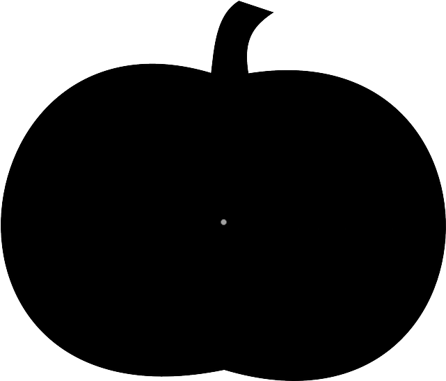 Thick Rusty Metal Pumpkin - Apple (1000x1000)