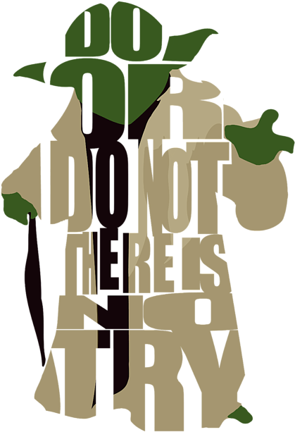 Click And Drag To Re-position The Image, If Desired - Star Wars Poster Yoda (452x700)