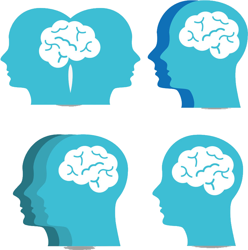 Blue Brain Project Cerebrum - Vector Graphics (1000x1000)