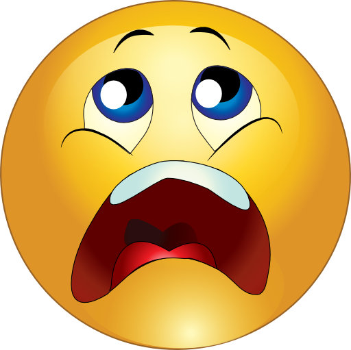 Scream Clip Art - Emot Icon Png (512x511)