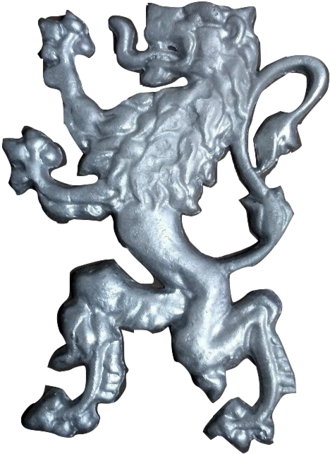 Gargoyle Griffin Lion Left And Right Set 11 1/4" Tall - Illustration (493x691)