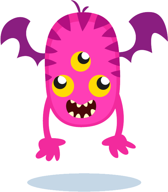 Pink-brain - Monster Play Dough Mats (580x650)