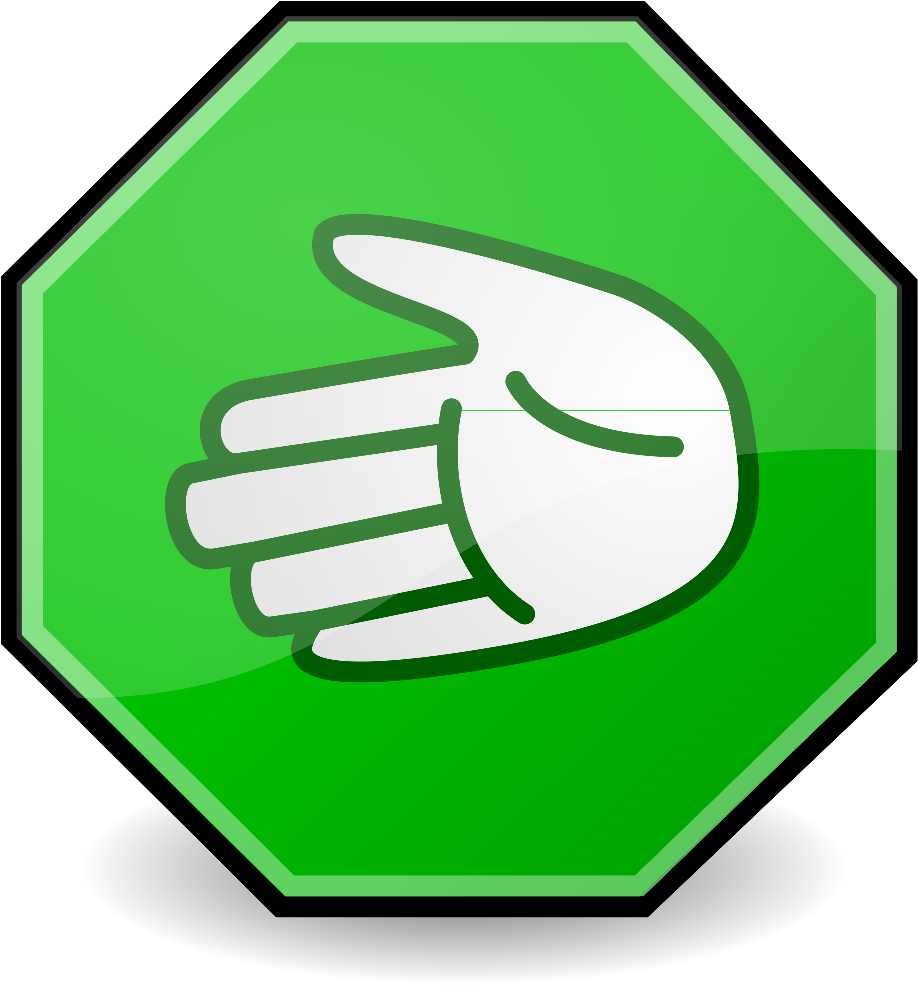 Open - Stop Hand (2000x2000)