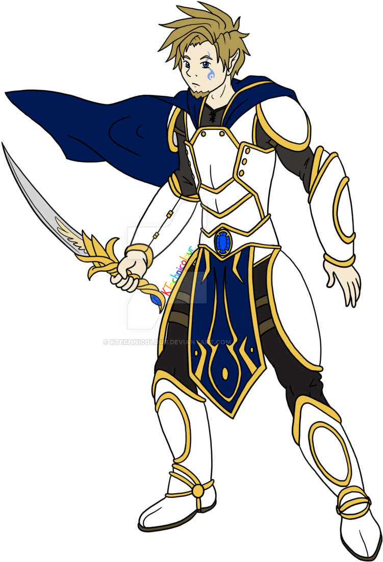 Aasimar Paladin - Dungeons And Dragons Aasimar (1024x1209)