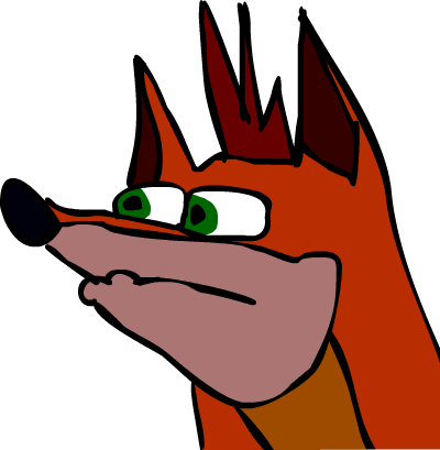 Crashbandicoot Woah Memes Memefreetoedit - Crash Bandicoot Transparent Background (400x409)