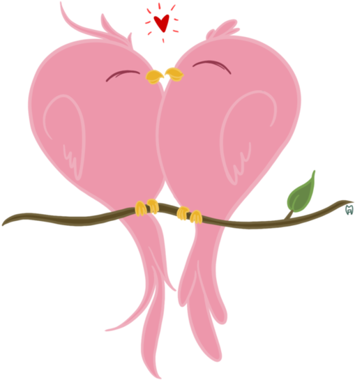 Love Birds By Makkel5603 - Illustration (894x894)