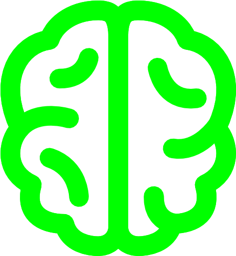 Brain Icon Png Black (512x512)