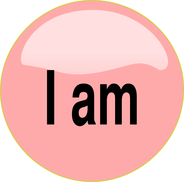 Clip Art I Am (600x595)