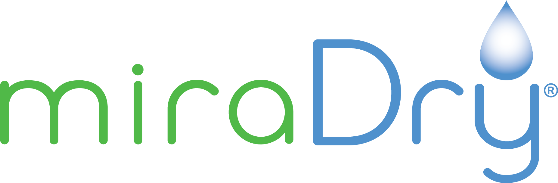 Miradry For Hyperhidrosis - Miradry Logo (2041x785)