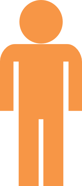 Green - Icono Persona Clor Png (264x595)