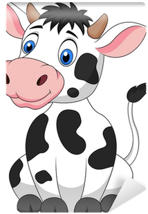 Cartoon Cow Sitting (400x400)