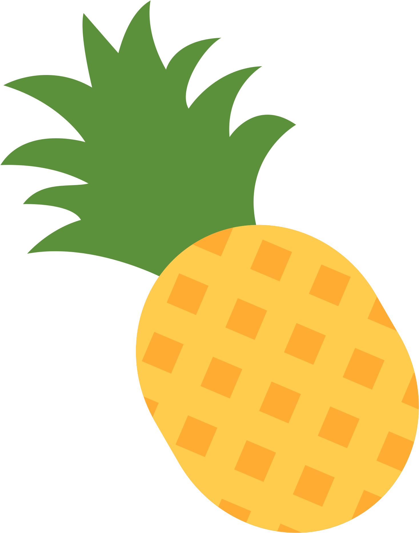 Free Pineapple Svg - Pineapple Emoji (2000x2000)