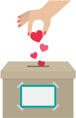 Better Support Your Donors And Volunteers - Charity Vector (400x400)