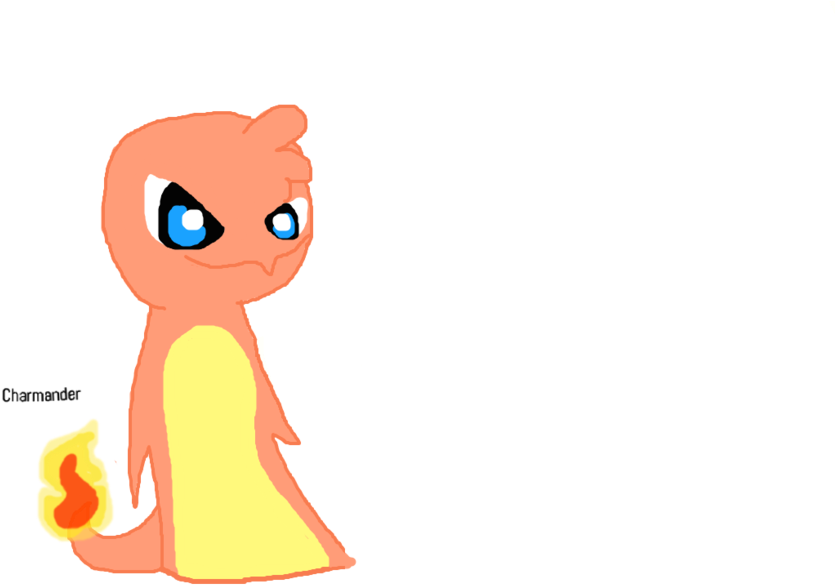 Charmander-babosa By Rainbowdash0098 - Cartoon (1274x627)