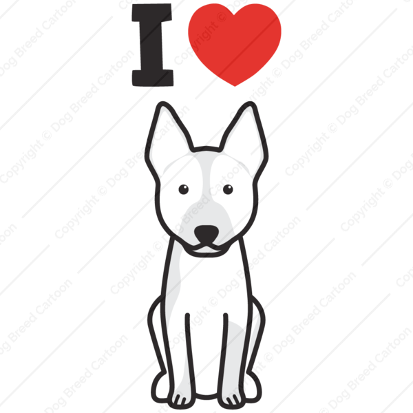 Australian Cattle Dog - Old English Sheepdog Cartoon (600x600)