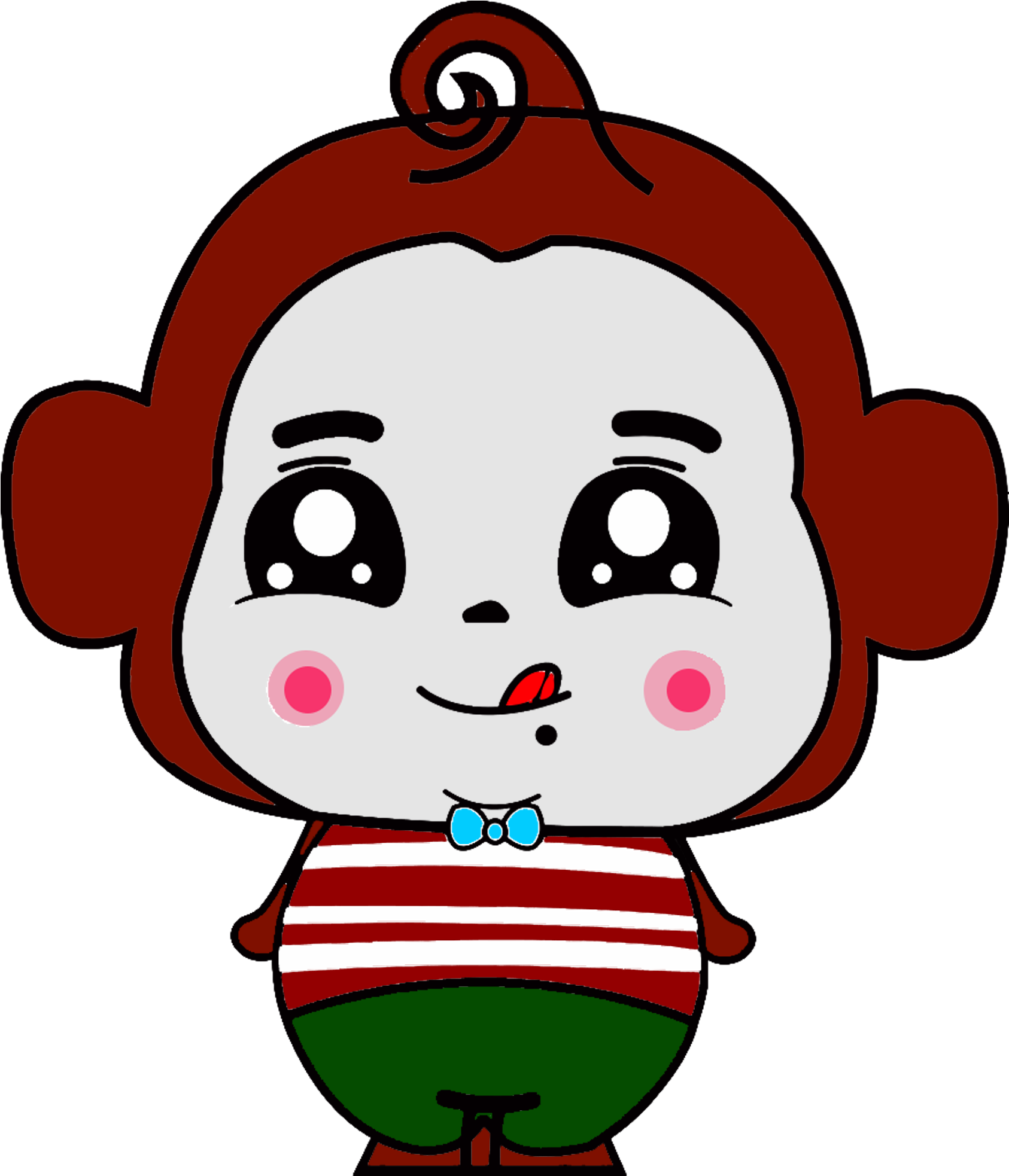 Cartoon Cuteness - Cute Monkey - Cartoon Cuteness - Cute Monkey (3307x2339)