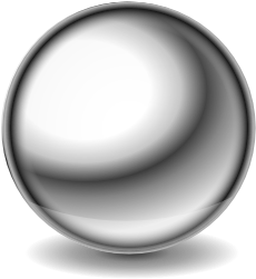 Steel Ball Clip Art - Steel Ball Clipart (600x415)