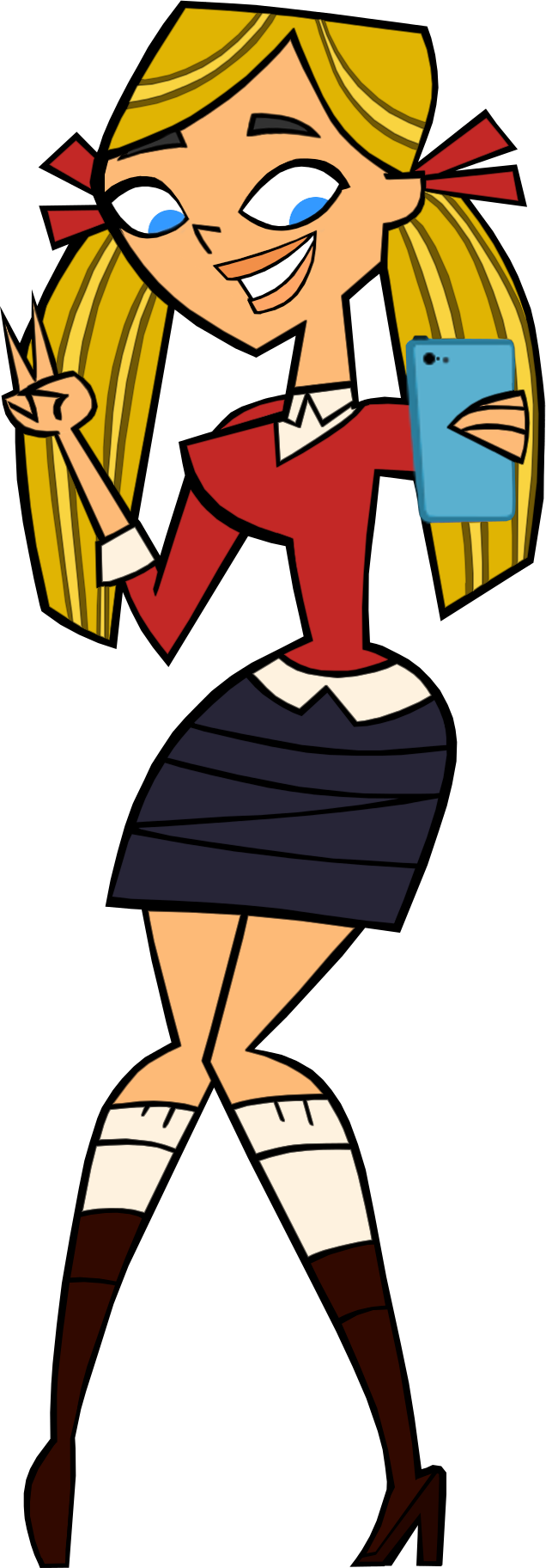 Dress Up - Kitty And Lindsay Total Drama (636x1824)