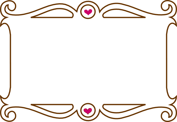 This Free Clip Arts Design Of Frame Png - Bingkai Frame Unik (600x415)