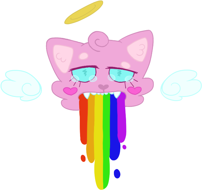 Pinku's Vomit By Toobby - Vomiting (773x733)