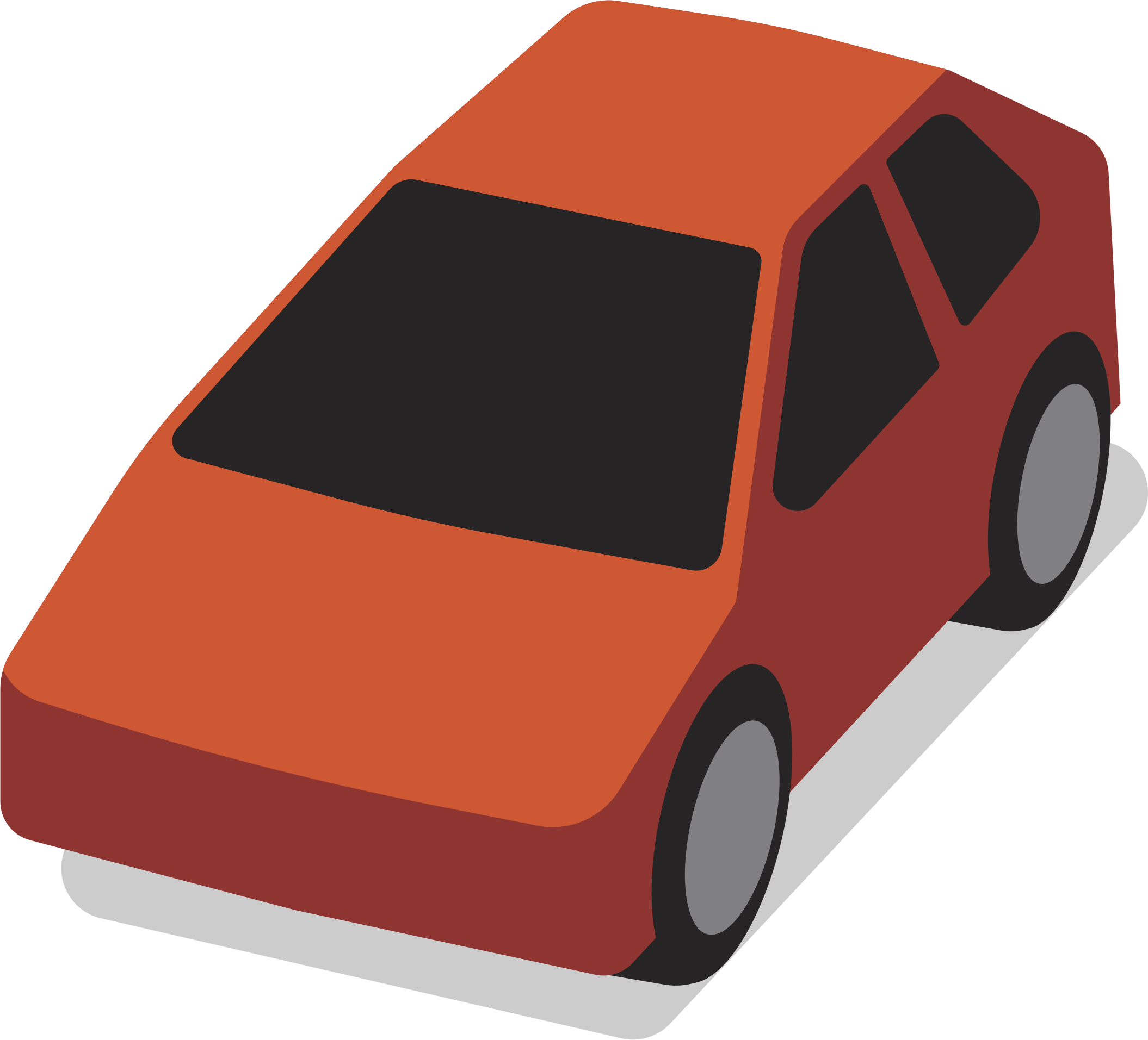 3d машина рисунок