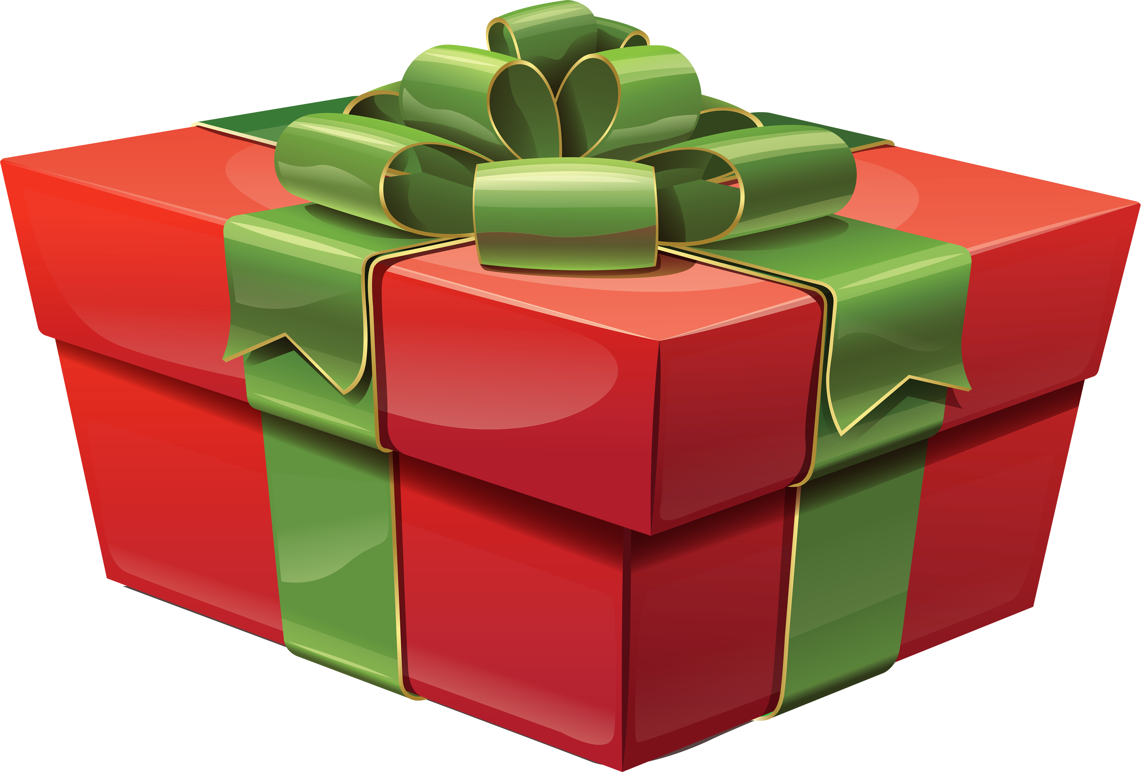 Large Christmas Gift Boxes - (4000x2705) Png Clipart Download. 