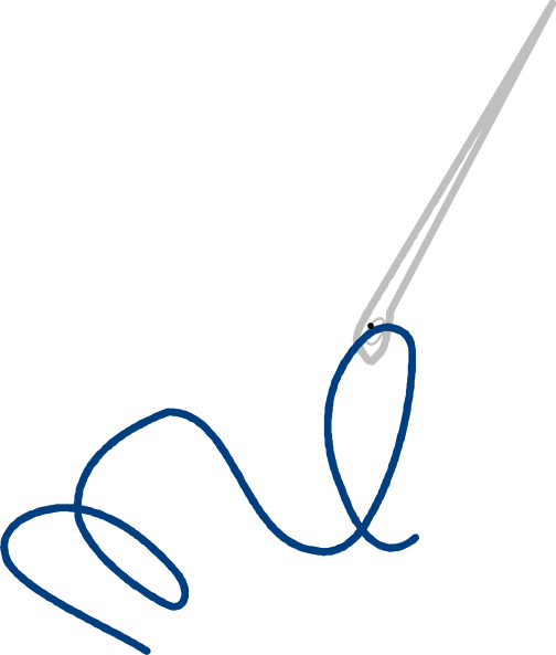 Needle And Thread Clip Art - Needle And Thread Clip Art Png (504x593)