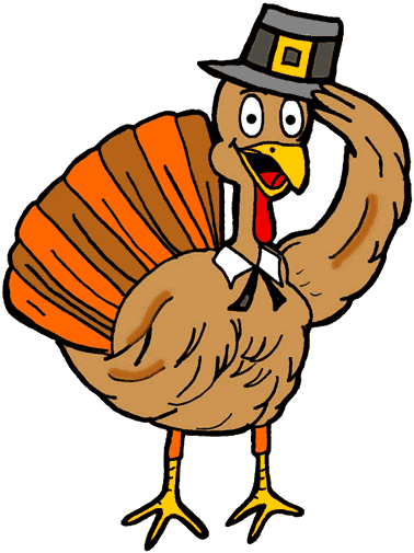 Thanksgiving Turkey Clipart (400x535)