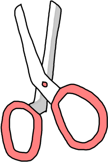 Scissors Finger Clip Art - Scissors Finger Clip Art (600x600)