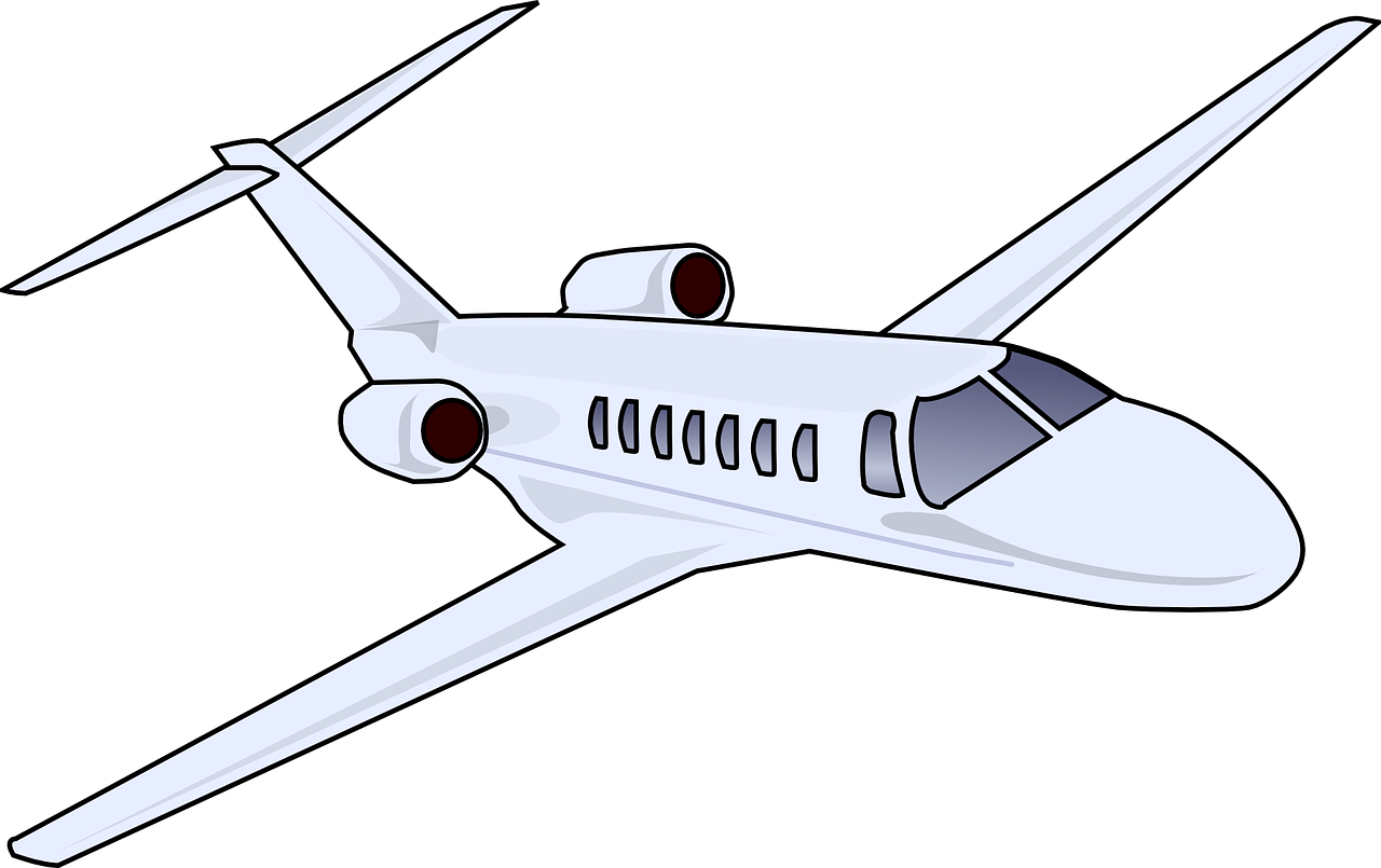 Business Jet Plane Png Clipart - Airplane Clipart - (1280x805) Png Clipart  Download, image size:1280x805