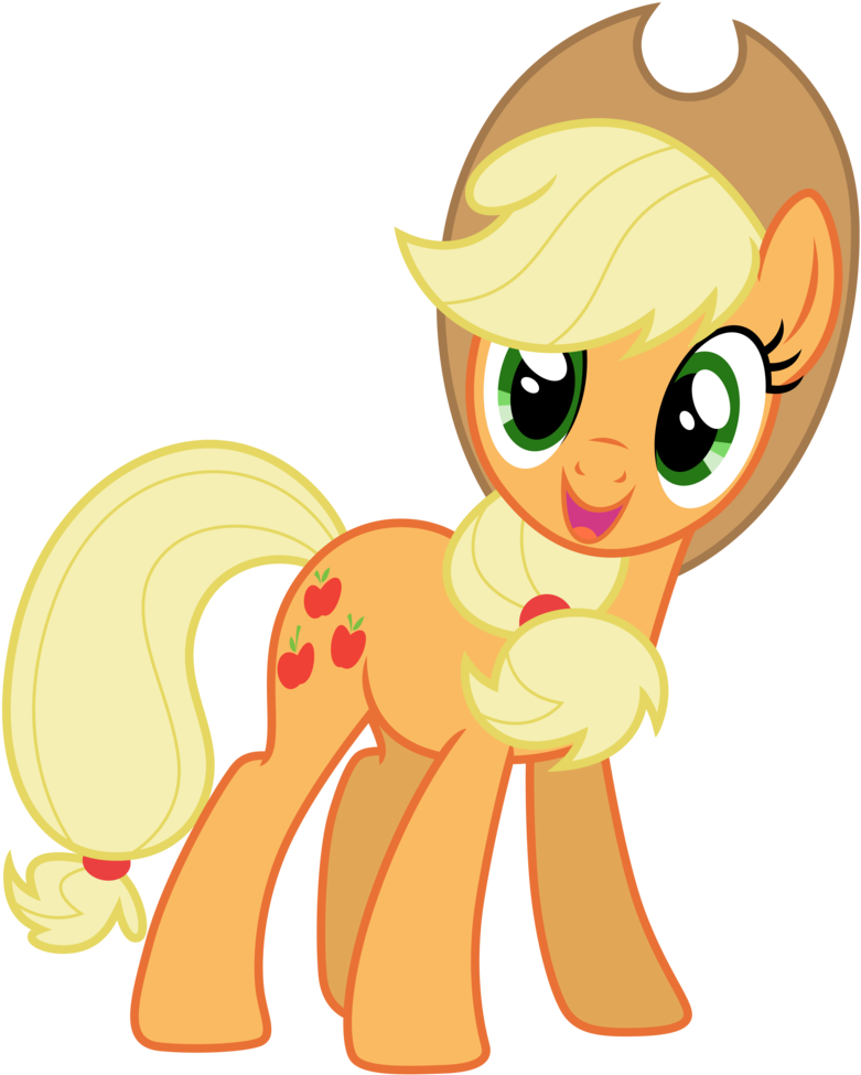 Applejack 31 By Estories - Applejack Vector Estories (803x994)