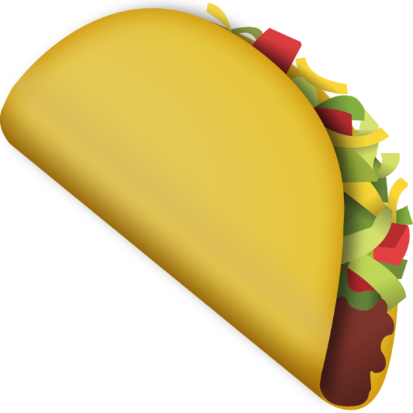 Taco Emoji Png (600x600)