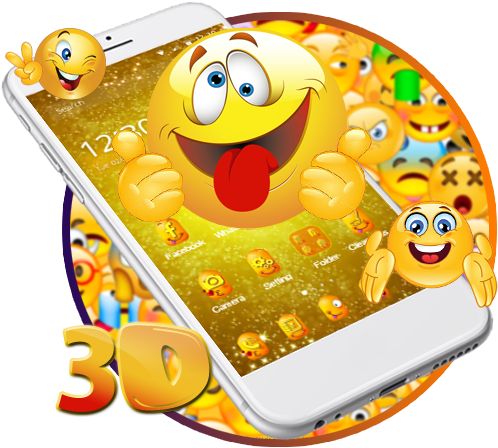 Cheap Hi Tech Keyboard Theme Emoji With Hi Tech Keyboard - Wink Laughing Naughty Funny Cabochon Tibetan Silver (512x512)