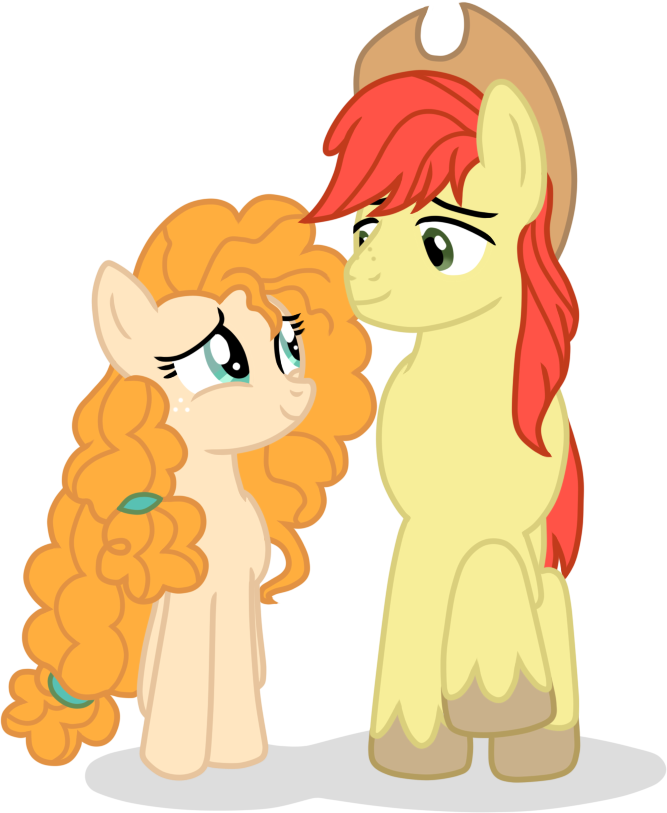 Suramii 336 32 Applejack's Parents By Sweetie-madiselle - My Little Pony Applejack Parents (667x813)