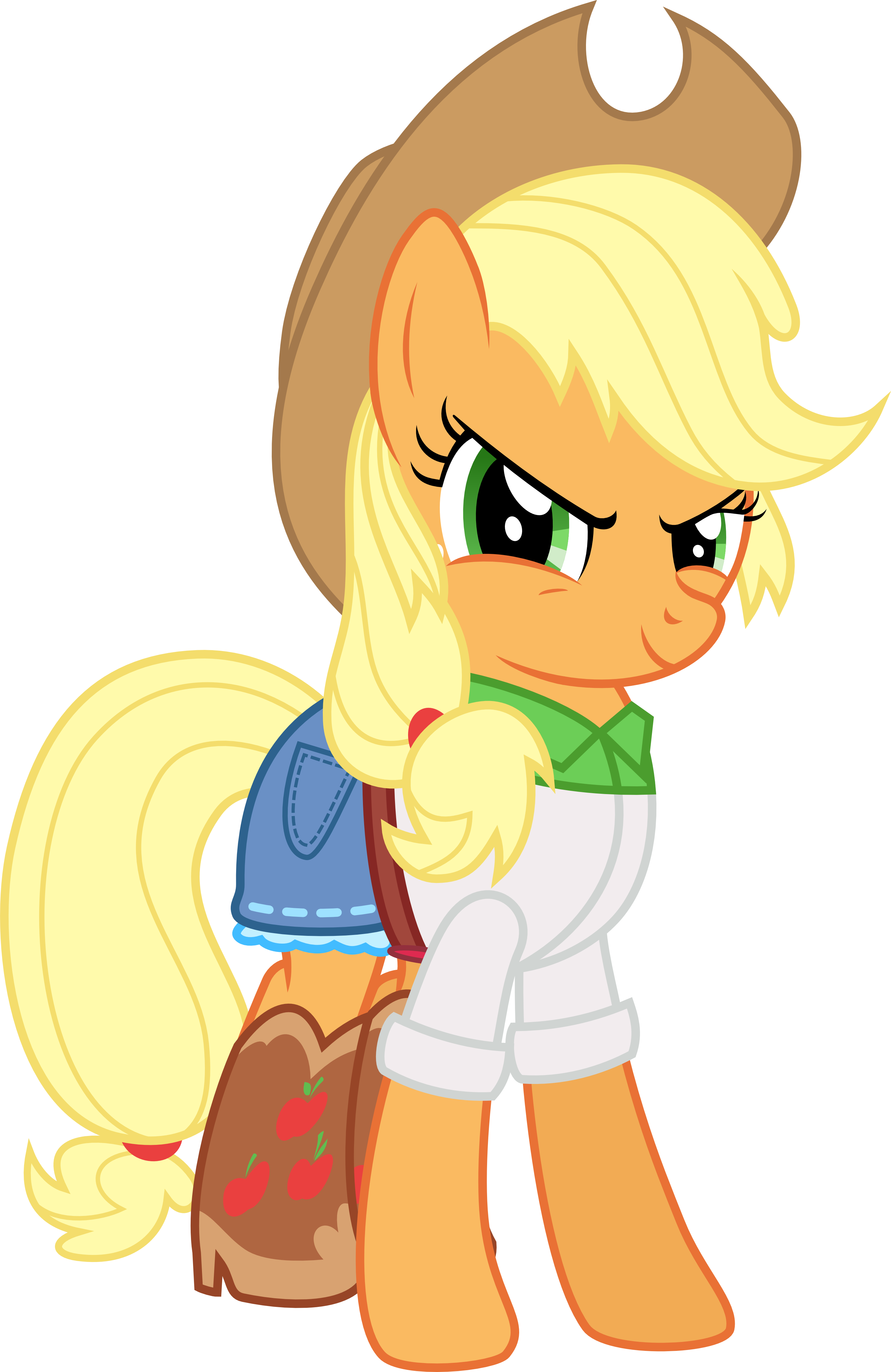 Heroes Wiki - My Little Pony Applejack (3000x4615)