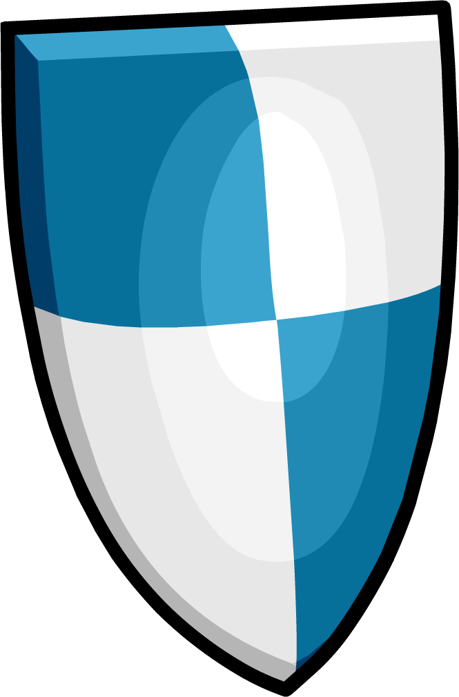 Club Penguin Wiki - Blue Shield (665x1010)